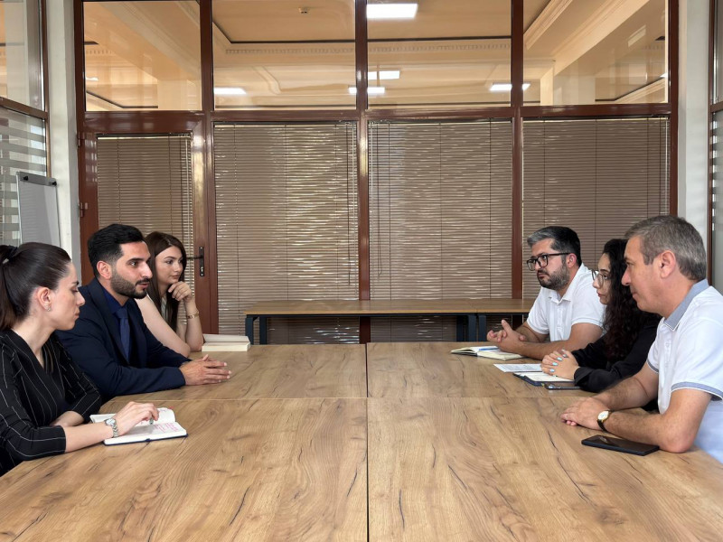 BDU və “Zəfər bağları” MMC-nin əməkdaşları arasında görüş keçirilib