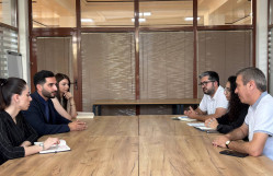 BDU və “Zəfər bağları” MMC-nin əməkdaşları arasında görüş keçirilib