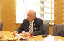 BDU-da Türkiyənin Çağ Universitetinin rektoru Murat Koçla görüş