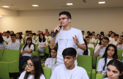 Qubada “Tarixin izi ilə: yaddaşımız gələcəyimizdir” III gənclər düşərgəsi çərçivəsində panel müzakirə keçirilib