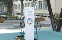 BDU və KOBİA-nın əməkdaşlığı çərçivəsində Universitetdə EkoEnerji Məntəqəsi açılıb