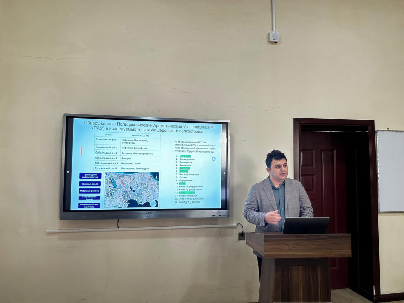 BDU-da Bakı və Abşeronda atmosfer havasının aktiv biomonitorinqinin nəticələri açıqlanıb