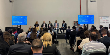 BDU-nun rektoru Qlobal Dayanıqlı İnkişaf Konqresinin panel müzakirəsində çıxış edib