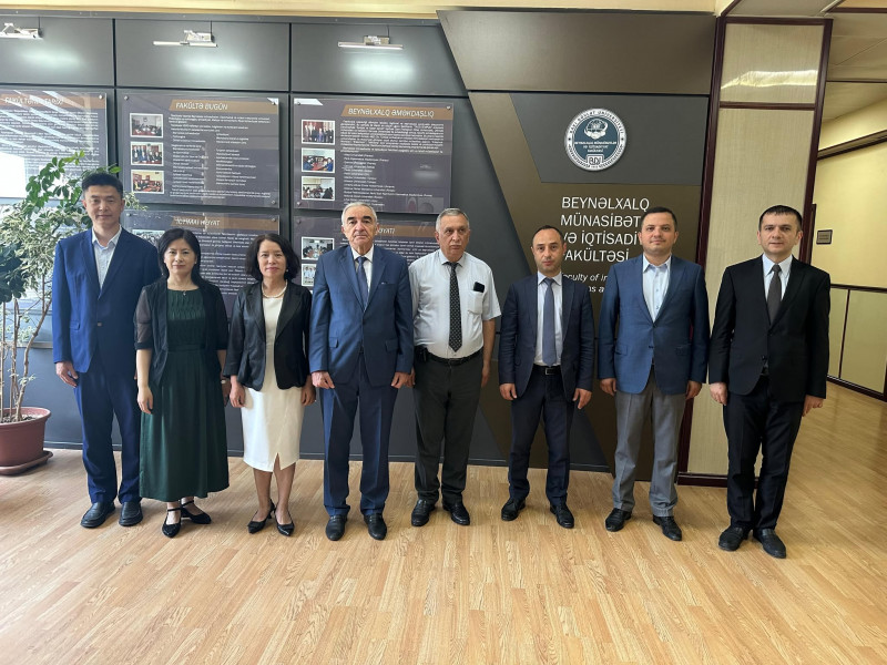 BDU-da Çinin Dalian Texnologiya Universitetinin nümayəndə heyəti ilə görüş
