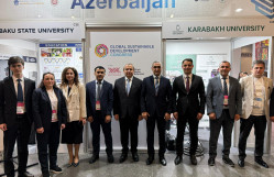 BDU rektorunun rəhbərlik etdiyi nümayəndə heyəti Qlobal Dayanıqlı İnkişaf Konqresinin açılış mərasimində iştirak edib