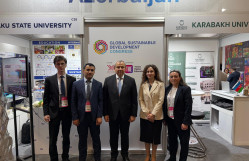 BDU rektorunun rəhbərlik etdiyi nümayəndə heyəti Qlobal Dayanıqlı İnkişaf Konqresinin açılış mərasimində iştirak edib