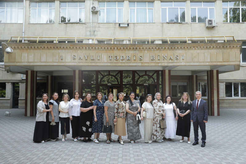 BDU-nun Filologiya fakültəsində 25 il sonra keçirilən görüş