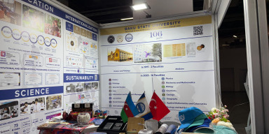 BDU Qlobal Dayanıqlı İnkişaf Konqresində öz stendi ilə təmsil olunur