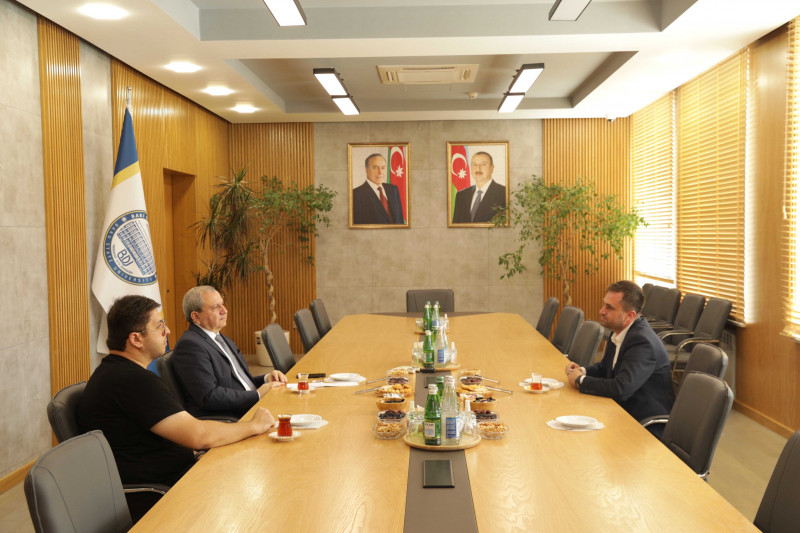 BDU rektoru T3 Fondunun Azərbaycan təmsilçisi və “Bilim Bakı”nın direktoru ilə görüşüb