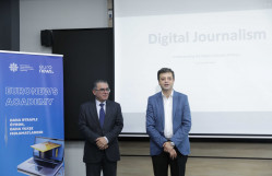 BDU-da MEDİA-nın  təşkilatçılığı ilə “Euronews Academy” beynəlxalq tədris proqramına start verilib