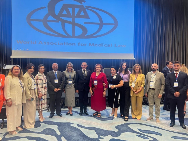 BDU-nun Hüquq fakültəsinin müəllimləri 29-cu Ümumdünya Tibb Hüququ Konqresində iştirak ediblər