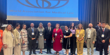 BDU-nun Hüquq fakültəsinin müəllimləri 29-cu Ümumdünya Tibb Hüququ Konqresində iştirak ediblər