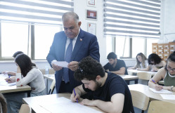 BDU-nun İctimai Nəzarət Şurasının üzvləri və KİV nümayəndələri imtahan sessiyasını izləyiblər