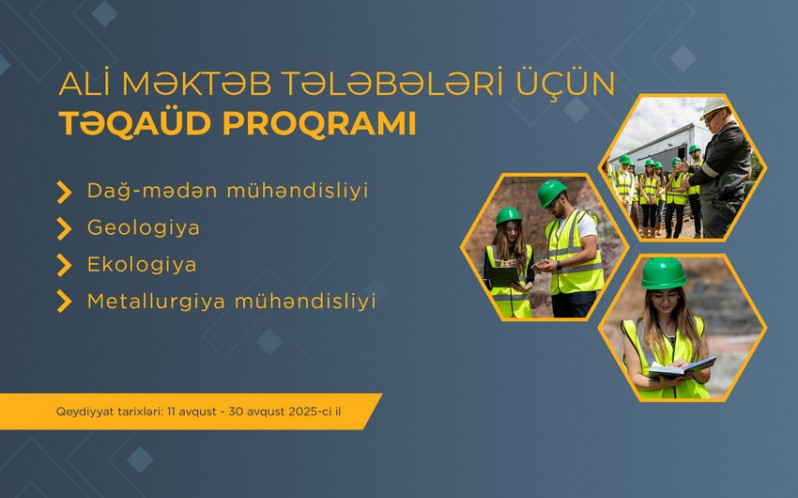 BDU tələbələrinin nəzərinə: “AzerGold” növbəti Təqaüd proqramını elan edir