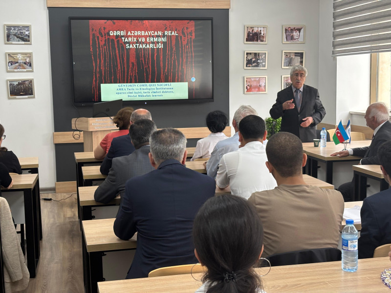 BDU-da “Qərbi Azərbaycan: real tarix və erməni saxtakarlığı” mövzusunda elmi seminar