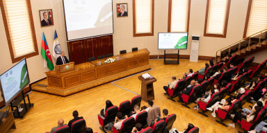 “Azərbaycan Dəmir Yolları” QSC BDU tələbələri üçün infosessiya keçirib