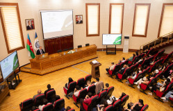 “Azərbaycan Dəmir Yolları” QSC BDU tələbələri üçün infosessiya keçirib