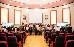 “Azərbaycan Dəmir Yolları” QSC BDU tələbələri üçün infosessiya keçirib