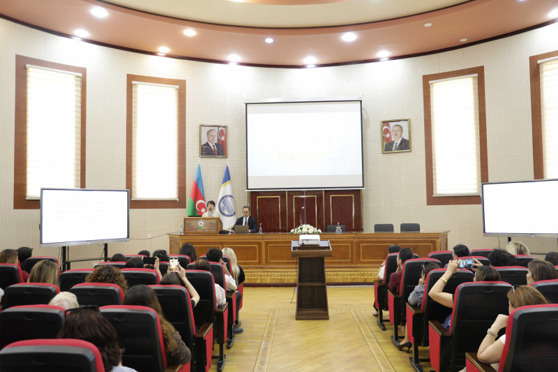 BDU-da tədqiqatçılar üçün "Elsevier"in məlumat sessiyası təşkil olunub