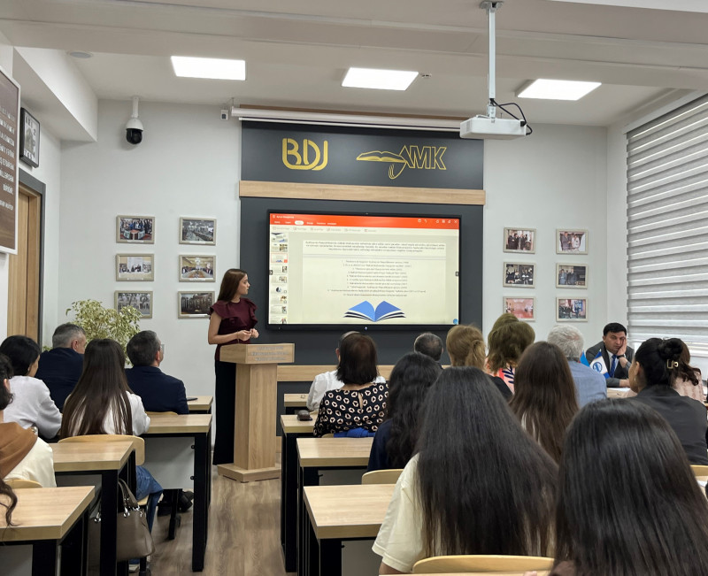 BDU-da elmi seminar: “Tədrisin informasiya təminatında məktəb kitabxanalarının rolu”