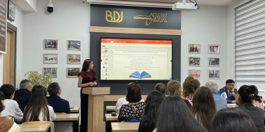 BDU-da elmi seminar: “Tədrisin informasiya təminatında məktəb kitabxanalarının rolu”