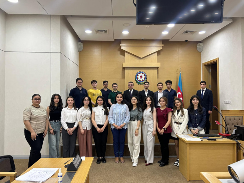BDU-nun təşkilatçılığı ilə tələbələr arasında "Çəkişmə" hüquq müsabiqəsi başa çatıb