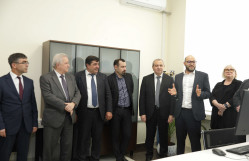 BDU-da Materialşünaslıq elmi-tədqiqat laboratoriyasının açılışı olub