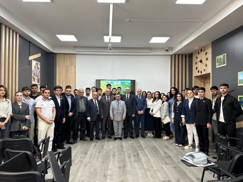 BDU tələbələri geoloji elmlərdə istifadə olunan müasir texnologiyaları öyrənir