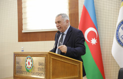 BDU-da AMEA-nın müxbir üzvü Namiq Cəlilovun 70 illik yubileyi qeyd olunub