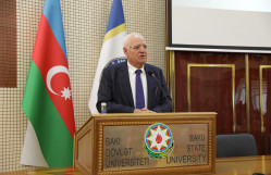 BDU-da AMEA-nın müxbir üzvü Namiq Cəlilovun 70 illik yubileyi qeyd olunub