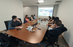 BDU-nun nümayəndə heyəti Türkiyənin Ankara Sosial Elmlər Universitetində