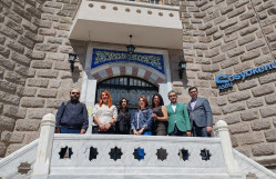 BDU-nun nümayəndə heyəti Türkiyənin Ankara Sosial Elmlər Universitetində