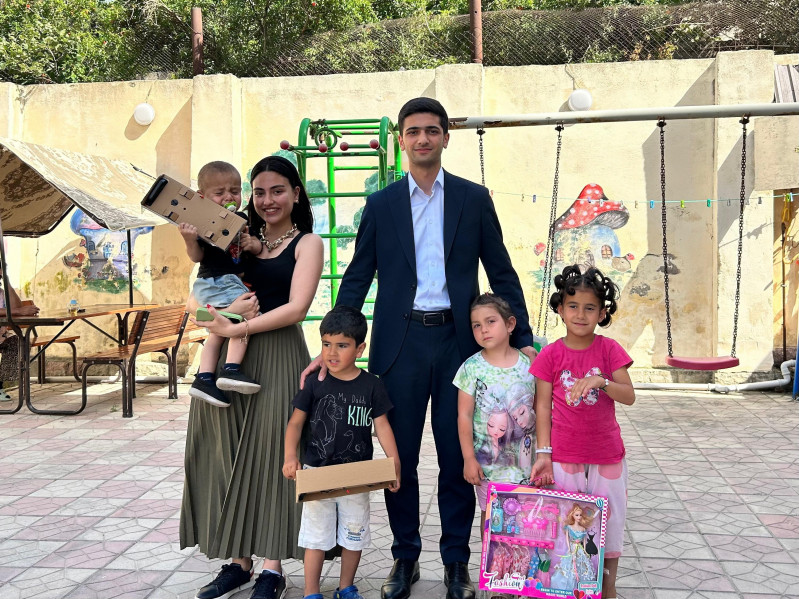 BDU THİK-in üzvləri Qadın və Uşaq Sığınacağı Reabilitasiya və Reinteqrasiya Mərkəzini ziyarət ediblər