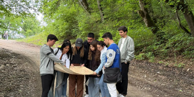 BDU-nun Ekologiya və torpaqşünaslıq fakültəsinin tələbələri Şamaxı və Qobustanda çöl-tədris təcrübəsində