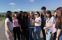 BDU-nun Ekologiya və torpaqşünaslıq fakültəsinin tələbələri Şamaxı və Qobustanda çöl-tədris təcrübəsində
