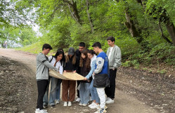 BDU-nun Ekologiya və torpaqşünaslıq fakültəsinin tələbələri Şamaxı və Qobustanda çöl-tədris təcrübəsində