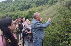 BDU-nun Ekologiya və torpaqşünaslıq fakültəsinin tələbələri Şamaxı və Qobustanda çöl-tədris təcrübəsində
