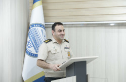 BDU-da Vətən müharibəsi şəhidi, polkovnik-leytenant Nail Orucovun xatirəsi anılıb