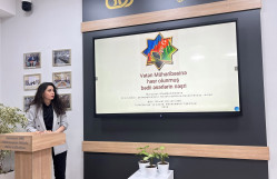 BDU-da Vətən müharibəsinə həsr olunmuş bədii əsərlərin nəşri ilə bağlı təhlillər aparılır