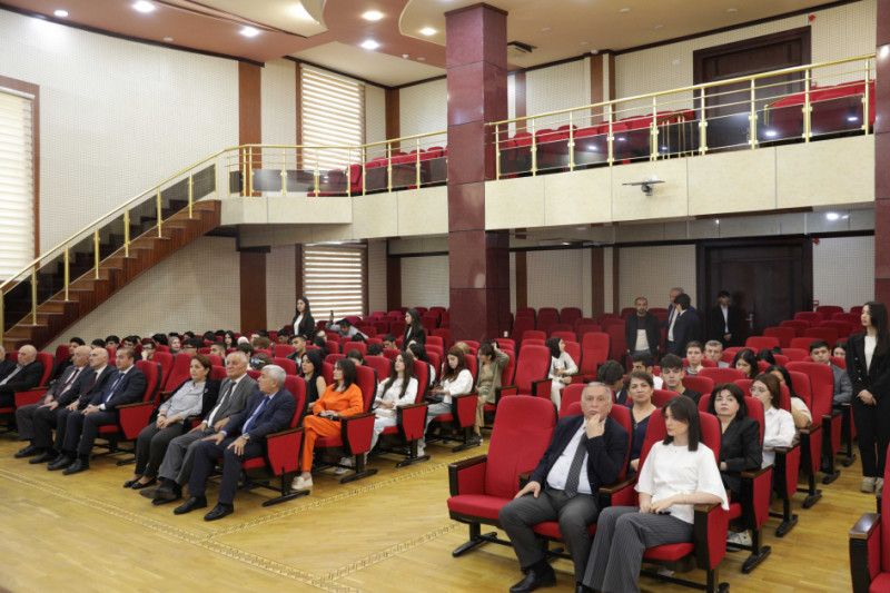 BDU-da Ermənistanın dağ-mədən sənayesinin ekoloji fəsadlarına dair interaktiv xəritənin təqdimatı