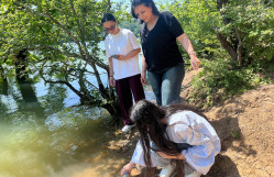 BDU-nun Biologiya fakültəsinin tələbələri Hirkan Milli Parkında çöl-tədris təcrübəsində