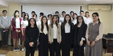 BDU-nun Psixoloji yardım sektoru "Gənc istedadlar" liseyində "Sənin peşən, sənin gələcəyin" adlı təlim keçirib