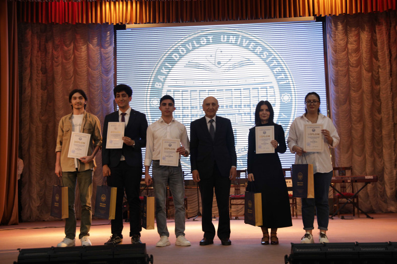 BDU-da ali məktəb tələbələri arasında III Respublika Olimpiadası qaliblərinin mükafatlandırılma mərasimi keçirilib