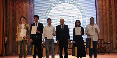 BDU-da ali məktəb tələbələri arasında III Respublika Olimpiadası qaliblərinin mükafatlandırılma mərasimi keçirilib