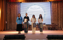 BDU-da ali məktəb tələbələri arasında III Respublika Olimpiadası qaliblərinin mükafatlandırılma mərasimi keçirilib