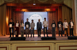 BDU-da ali məktəb tələbələri arasında III Respublika Olimpiadası qaliblərinin mükafatlandırılma mərasimi keçirilib