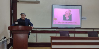 BDU-da akademik Ağamusa Axundovun 90 illiyinə həsr olunmuş elmi seminar