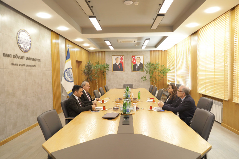 BDU ilə Corc Vaşinqton Universiteti arasında əməkdaşlıq imkanları müzakirə olunub