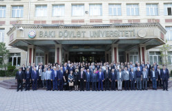 BDU-da görkəmli alim və pedaqoq Əhməd Abdinovun 80 illik yubileyi qeyd olunub