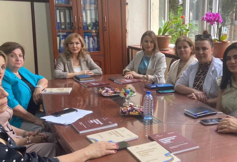 BDU-nun Filologiya fakültəsində özbək alimləri ilə görüş